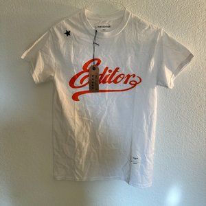 The Editor T-shirt Small, Italian Fashion brand NWT